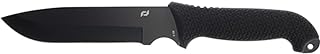 Schrade Delta Class Bedrock High Carbon Steel Fixed Blade Knife with 7in Drop Point Blade for Buschcraft - Schrade