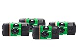FUJIFILM QuickSnap Flash 400 One-Time-Use Camera 4 Pack, 27 exp Each
