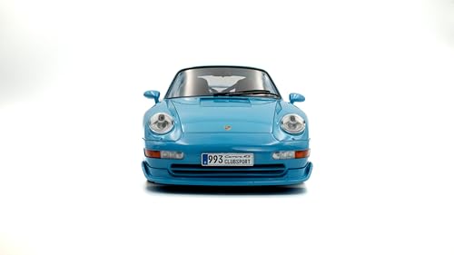 Solido 1:18 Porsche 911 (993) Riviera Blue 1997 miniatura 2