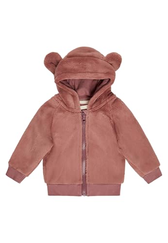 Sterntaler Unisex Babyjacke Teddy, Rosenholz, 80