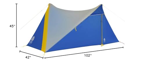 Carpa ultraligera Sierra Designs High Route 1P para camping miniatura 4