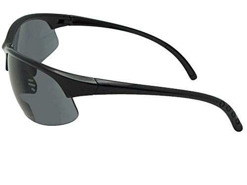 Semi Rimless Bifocal Sunglasses B332