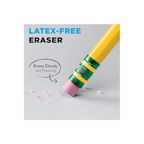 Lápices Dixon Ticonderoga F (x12) Mina Negra miniatura 4