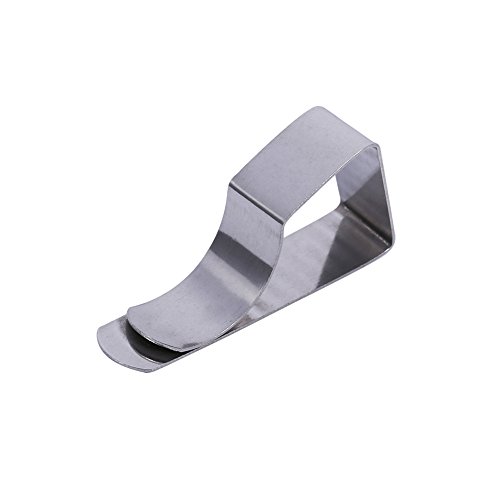 HERCHR Tablecloth Clip,Picnic Table Clip,Stainless Steel Table Cloth Clip,Picnic Table Cover Clamp for Kitchen Dining Party Outdoor Wedding
