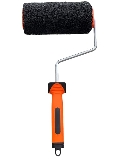 SkimFlex Roll-On Plaster Applicator 18cm (7) – Paint, Putty & Ready Mixed Plaster Roller | Professional Plastering Tools for Walls, Ceilings & Wallpaper Paste Rubber Click Connection for Pole