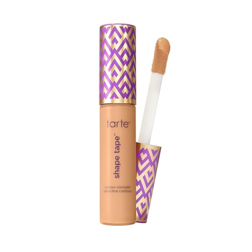 Image of tarte shape tape concealer - Full-Coverage Creaseless Soft Matte Finish, Brightening Under-Eye & Face Makeup, 16hr Longwear, Vegan & Cruelty-Free