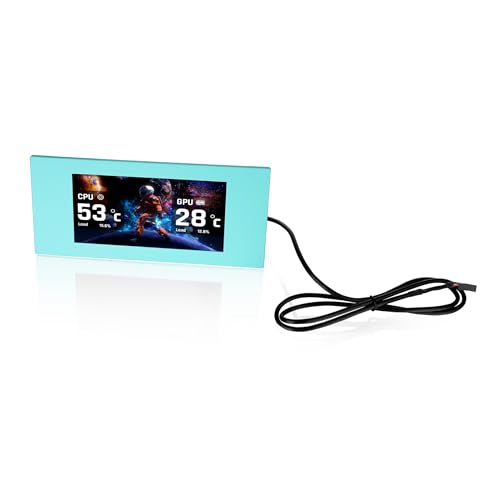 Image of Thermaltake View 600 TG 6.0 Inch LCD Screen Panel Kit; LCD and Panel; 1480x720p; TTRGBPlus 3.0 Supported; Type-C to USB (9-Pin);