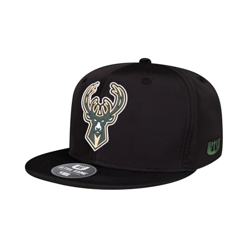 Ultra Game NBA Boys 8-20 Snap Back 3D Embroidered Team Logo Baseball Cap Hat