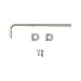 Stanley N348-516 1/2x12 SS Cane Bolt