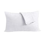 Amazon Brand – Umi 2er Set Kissenbezug Superweicher Kopfkissenbezug Hypoallergen Kissenhülle mit verdecktem Reißverschluss - 40x80cm