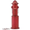 YiLifebes Dog Fire Hydrant Pee Post, 22.4" H Fake Fire Hydrant for Dogs to Pee on, Large Metal Pee Post Statue for Yard Garden Indoor & Outdoor