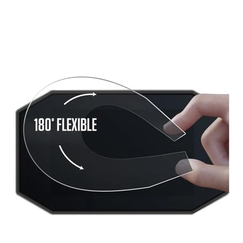 Film d'affichage tableau bord moto anti-rayures pour effacer les reflets CE 04