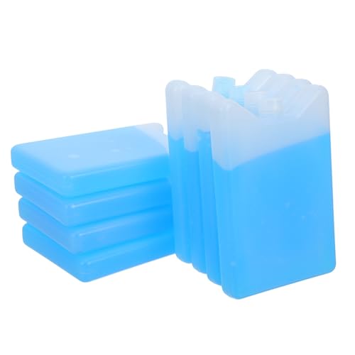 GATHINESS 8 Piezas Bolsa de Hielo Reutilizable para Lunch Box y Enfriador Portátil, Capacidad 200ml, Material Hdpe y Resina Absorbente, Adecuado para Verano y Pesca