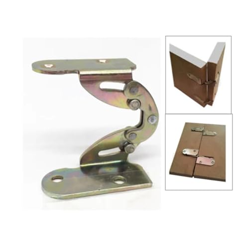 Charnière rabattable 180 degrés en fer raccord de meuble pour table pliable - 4