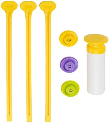 Lasting Freshness 10 pc SAVE IT | Vacuum Sealed Food Storage System | Meal Prep Bags | Deep Freezer Sealer