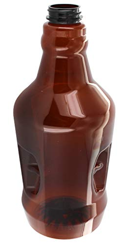 64 oz Amber Growler PET plastic - lid not included