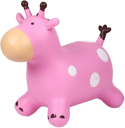 CokBlu 大人も座れる膨らませやすい木馬 バランス馬・ジャンピングホース 強力耐荷重 落下防止・厚みあり 子供用おもちゃ 室内ゲーム用 誕生日・クリスマスプレゼント