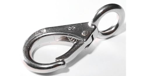 Trigger Snap, Stainless, L 2 1/2 in