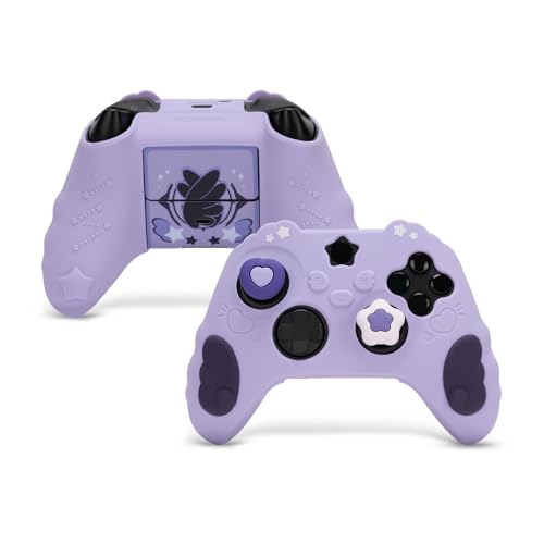 GeekShare Controller Skin Set for Xbox Soft Silicone Protective Cover Skin Case Compatible with Xbox...