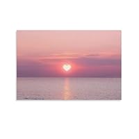 油絵 絵画 【ピンクの夕焼け】 油絵 絵画 【ピンクの夕焼け】 | HIROSHI1990