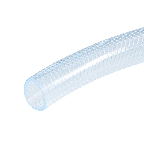 DMiotech 19mm ID 24mm OD Trenzado PVC Tubo Flexible Manguera Tubo para Jardín Agua Tubo, 1,5 Metro Longitud