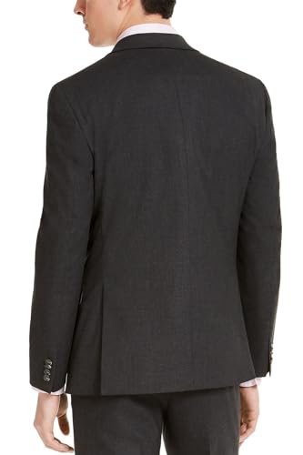 Tallia Alfani Men's Charcoal Slim-Fit Suit Jacket 40R2