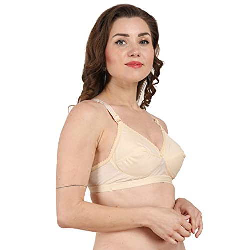 Image of Women's Cotton Non Padded Non-Wired Full Coverage Bra | Bra Combo Pack of 2 | IC Cotton Cup Bra