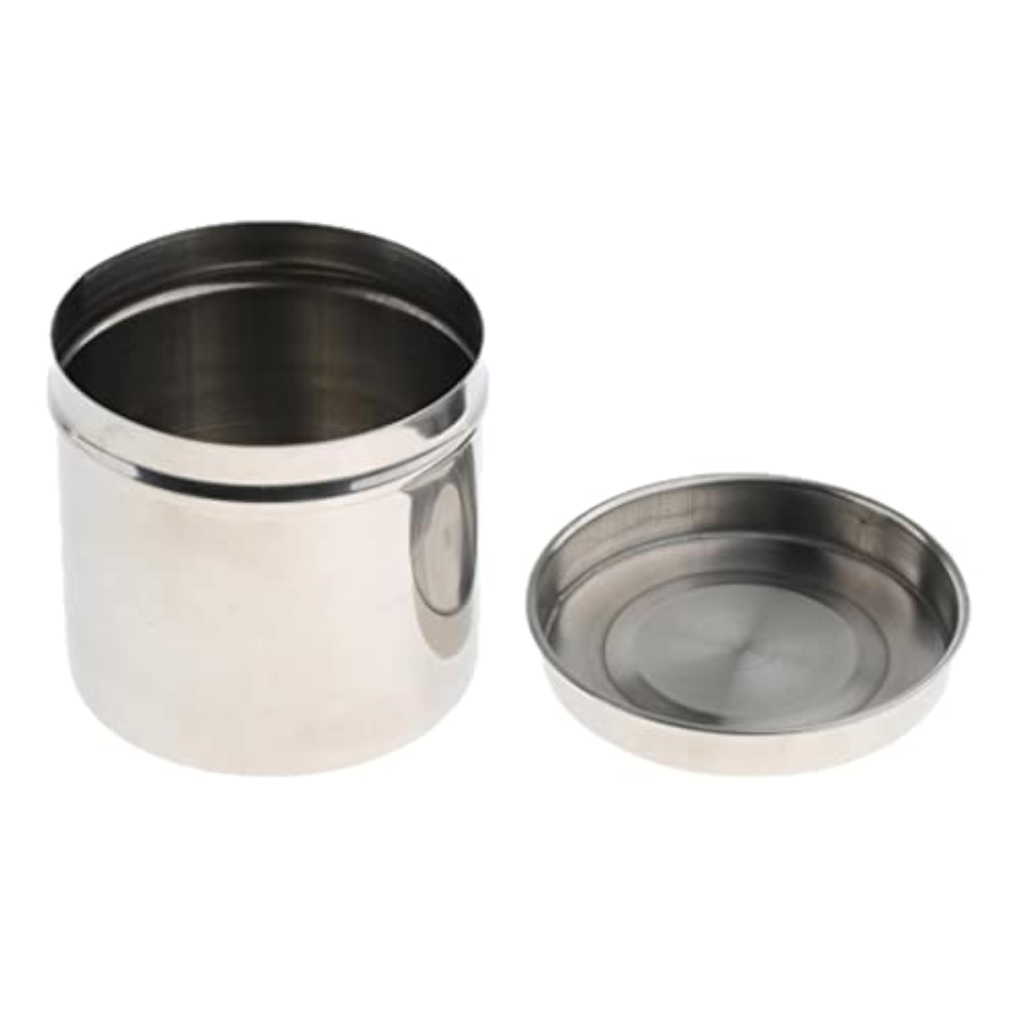 Stainless Steel Ointment Jar with Lid, 8cm Container