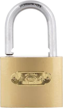 NRT Metal Pressing Lock 50mm Pad Lock with 3 keys Hard Stainless Steel Imported Lock sutable for Medium Purpose Like Dog doors pet Doors etc Pack of 1 Gold (B08XBQD571) Amazon Price History, Amazon Price Tracker