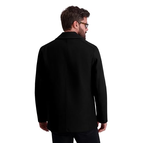 Image of Nautica Men's Wool Blend Peacoat - Double-Breasted Winter Coat, Regular, Big & Tall Sizes