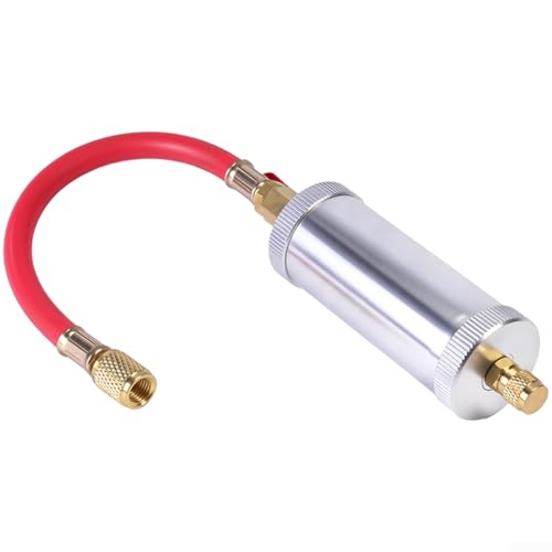 Kit de carga de CA de aleación de aluminio de alta presión para recarga eficiente de agente de refrigeración y adición de aceite de congelación en reparación de aire acondicionado automotriz (OF003