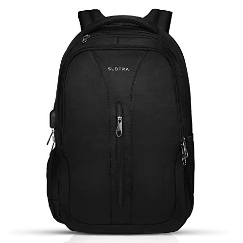 SLOTRA Mochila de Viaje para computadora portátil  Bolsa de de Negocios de 15.6 Pulgadas