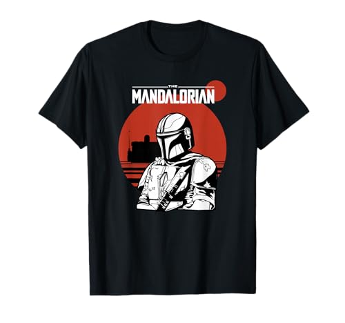 Star Wars The Mandalorian T-shirt homme haut vêtement graphique coton été