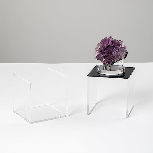 Image of 3x3x3Inch Clear Acrylic Boxes for Collectibles Display