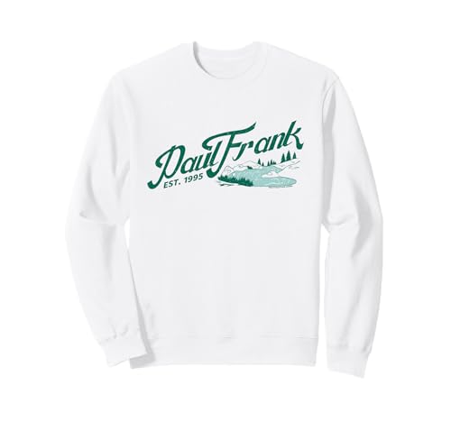 Paul Frank Green Wild Countryside Logo EST 1995 Sudadera