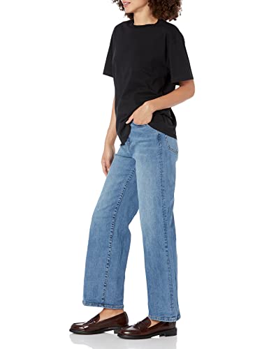 The Drop Women's Lydia Short-Sleeve Loose Drop-Shoulder Jersey T-Shirt3