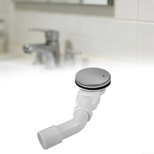 Siphon de douche pour baignoire anti-odeur en ABS argenté efficace - 8