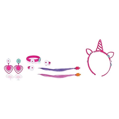 Boneca Charmosa Busto Rainbow Pentear Cabeleireira Cotiplás 2578, Multicor