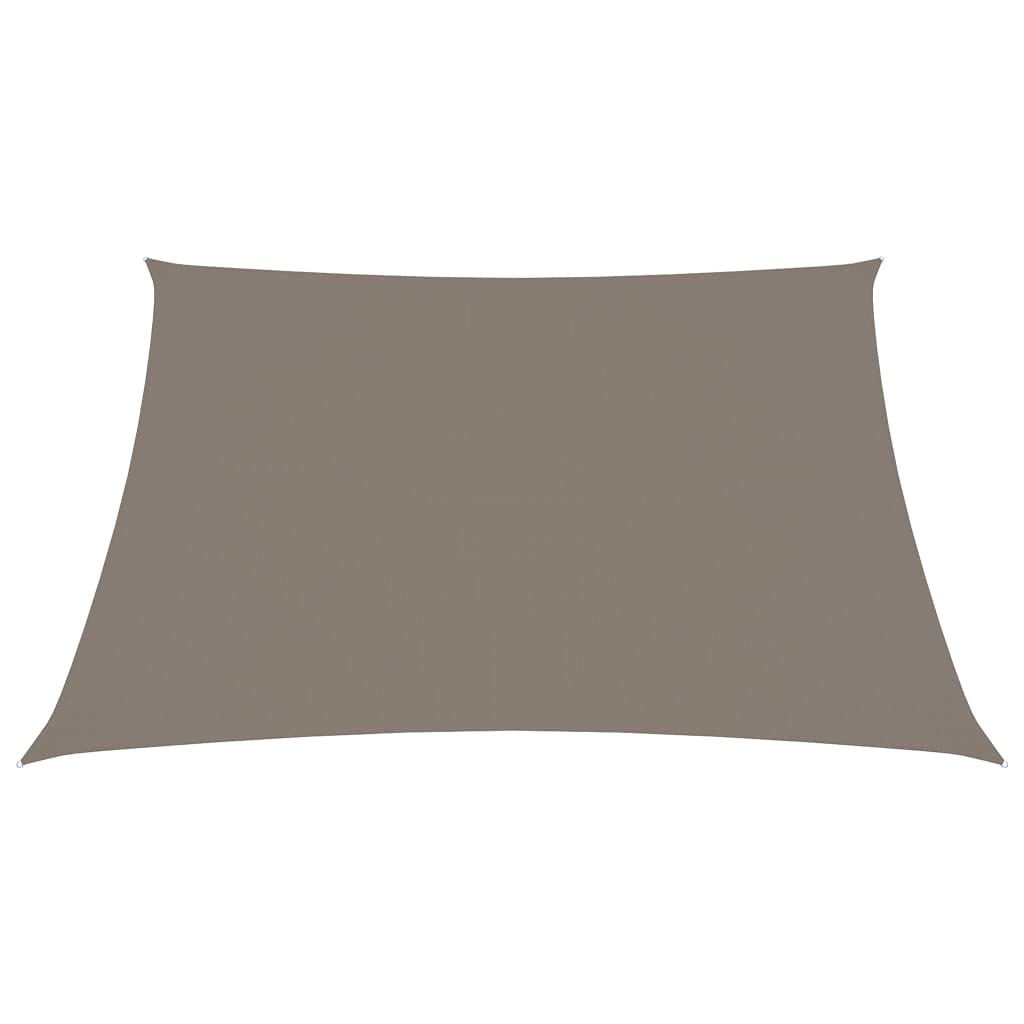 Tenda da sole quadrata, protezione solare, impermeabile, impermeabile, per giardino all'aperto, con corde e kit di fissaggio, 3-7 x 3-7 m, tessuto Oxford