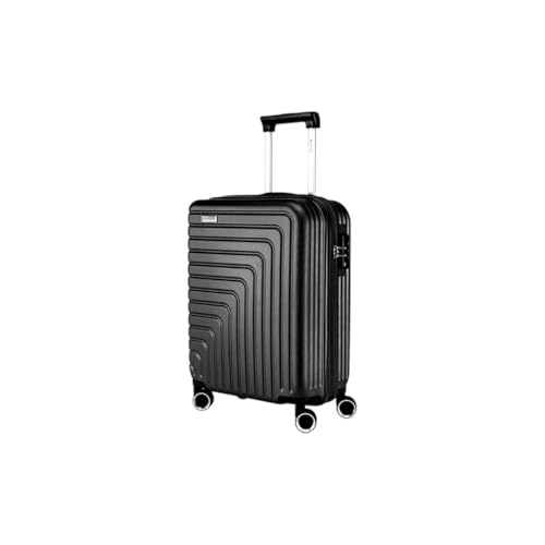 R Roncato Trolley FIBRA, espandibile (NERO, S)