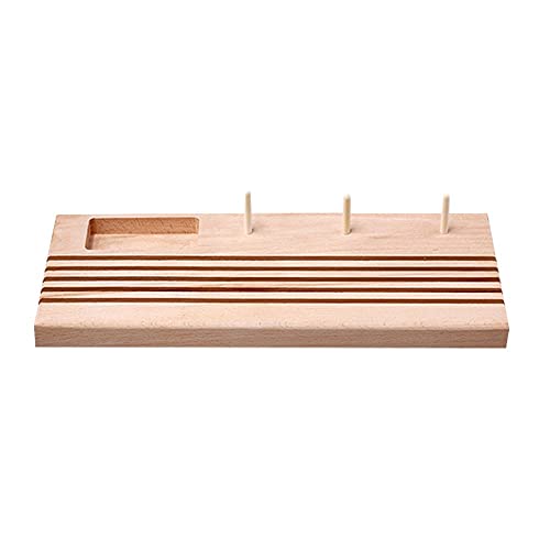 Lnka Wooden Ruler Rack Quilt Ruler Holder Stand 12.5"X5" #TOP3