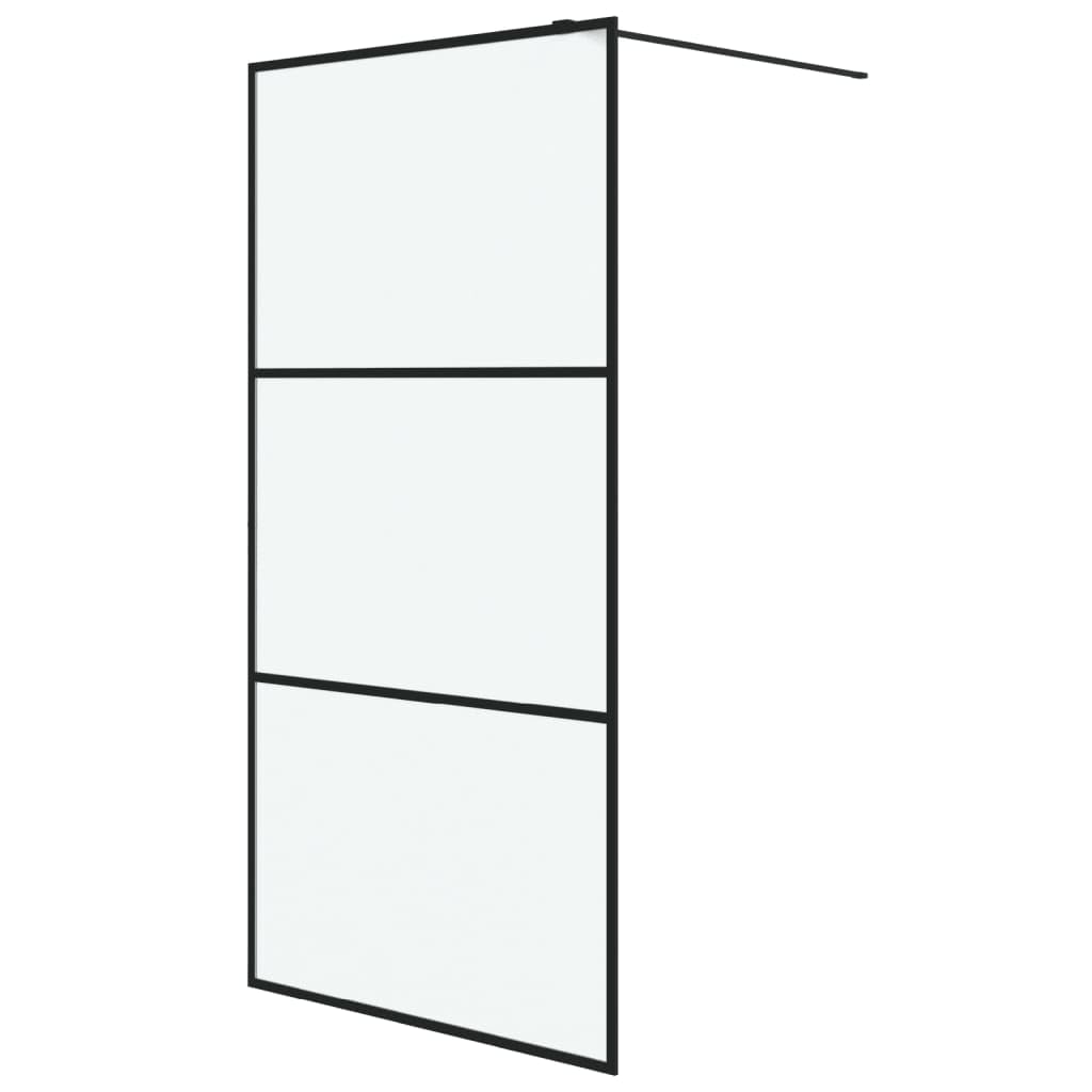 Parete Doccia Walk in 100x195 cm Vetro Smerigliato ESG,Parete per Doccia Walk-in,Parete Doccia,Componenti Doccia,Pareti Doccia -152112
