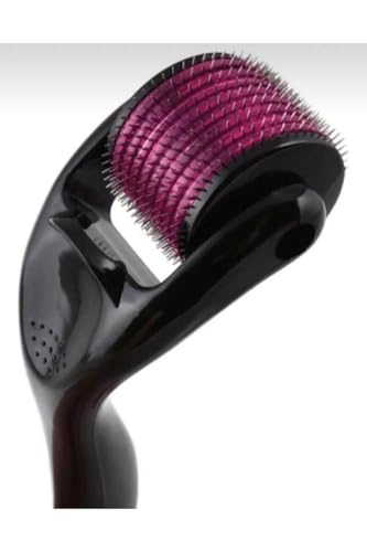 Dermaroller Titanyum Uçlu 540 Iğneli Derma Roller 0.5 Mm Iğne Cilt Yüz Vücut Yenileme Masaj Aleti