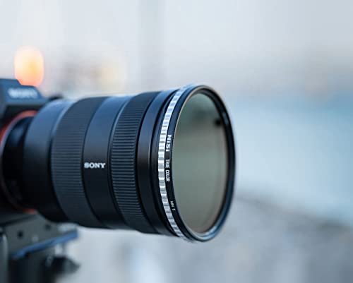 Image of NiSi - 82mm Swift System 1-9 VND Kit, 1-5 Stop True Color Variable Neutral Density Filter w /Friction-Mounted ND16 (4-Stop), Adjustable ND, Nano-Coated Optical Glass, Photography & Camera Accessories | True Color 1-5 Stop Vnd Plus ND16, Extends to 1-9 Stops. Nano-Coated HD Glass, No X Effect