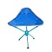 Menolana Camping Stool Seat, Outdoor Fishing Chair Foot Stool, Foldable Small Tripod Chair for Concert, Traveling Beach BBQ Outdoor, Blue