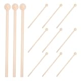 Toyvian Ensemble de 12 de Percussion en Bois Naturel Tête Ronde Adaptées pour Xylophone ...