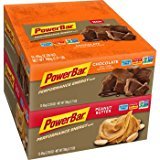 PowerBar Performance The Original Energy Bar- Variety Pack, 24ct Chocolate & Peanut Butter Bars