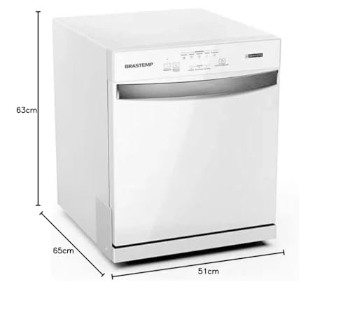 Lava Louças 8 Serviços Brastemp Branca - BLF08BB 110V glide