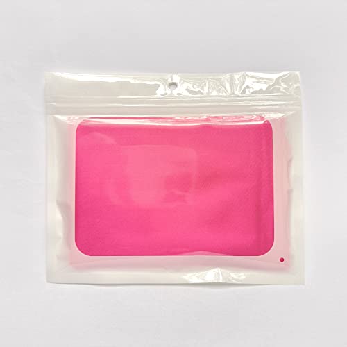 Women’s Solid Color Square Scarf Neckerchief (Fuchsia)3