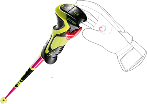 LEKI WCR Lite SL 3D Bastoncini da Sci 115 cm
